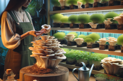 Urban mushroom farming business
