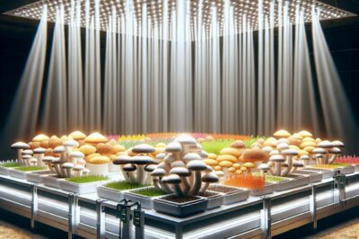 Indoor Mushroom Farm Lighting: How To Choose the Best Right LED Grow Lights