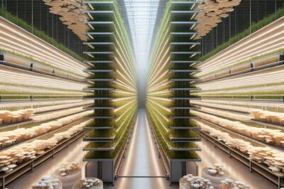 Vertical Oyster Mushroom Farming Techniques: Compact Shelf Designs & Solutions